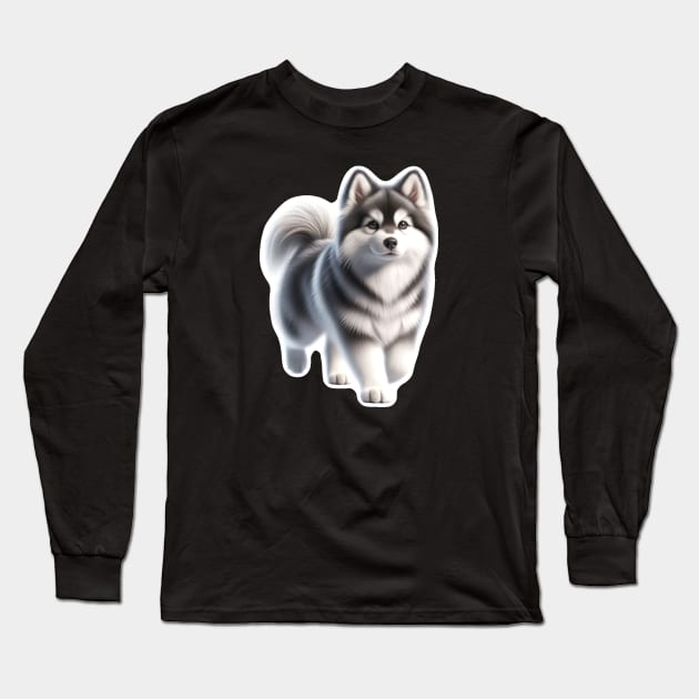 Klee Kai Long Sleeve T-Shirt by millersye